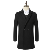 冰洁 2020新款毛呢大衣男士外套风衣中长款呢子冬季羊毛男装