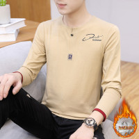 AEMAPE苹果 2020冬季新款加绒男士长袖T恤潮流百搭帅气打底衫上衣体恤