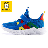 巴布豆家族童鞋2019春秋季新款男女童运动鞋儿童休闲鞋子中大童网鞋