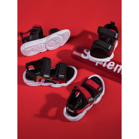 巴布豆house女童凉鞋2019夏新款韩版潮网红中大童儿童运动沙滩鞋