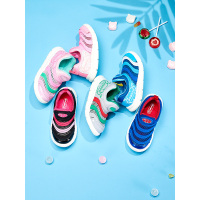 巴布豆家族童鞋儿童毛毛虫鞋2019夏新款男童女童运动鞋宝宝网鞋