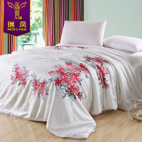 瑞凤纯手绘蚕丝被桑蚕丝被桐乡纯手工春秋被被子长丝