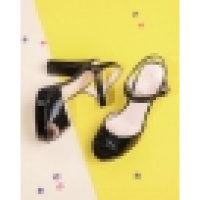 珂卡芙夏季新款高跟舒适凉鞋时尚鱼嘴鞋女鞋金属扣女款凉鞋