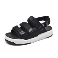 珂卡芙运动休闲厚底凉鞋女2019夏季新款露趾魔术贴凉鞋女低跟女鞋