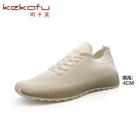 珂卡芙运动鞋百搭女鞋春季舒适百搭平底透气休闲鞋女潮