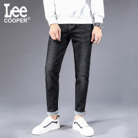 Lee Cooper2018秋季新款男士直筒牛仔裤青年时尚修身牛仔裤