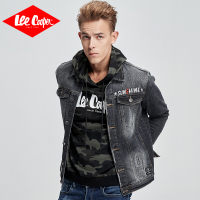 Lee Cooper2018秋冬季潮流修身男士休闲牛仔外套上衣服