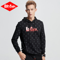 LeeCooper2018秋冬新款男装休闲宽松连帽卫衣外套