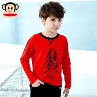 大嘴猴儿童针织衫卫衣男童秋新套头衫新款中大童上衣男外套潮