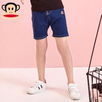 大嘴猴童装男童牛仔裤夏季2018新款夏装短裤中大童中裤休闲裤子