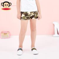 大嘴猴儿童短裤小童宝宝迷彩打底裤夏新款短裤女童沙滩裤透气