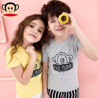大嘴猴童装儿童 短袖T恤夏装新款中大童休闲 女童棉T恤半袖男童