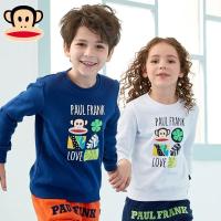 大嘴猴童装男女童长袖卫衣圆领套头卫衣中大童上衣儿童长袖休闲棉