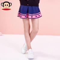 大嘴猴童装女童短裙 中大童裙子半身裙夏款 休闲运动短裙公主棉