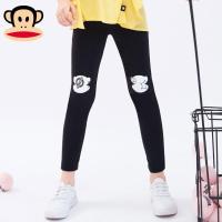大嘴猴童装女童裤子中大童休闲长裤儿童春装新款外穿打底裤