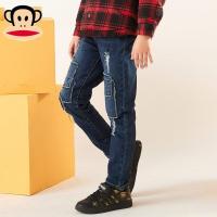 大嘴猴男童牛仔裤 2018年秋季新款 时尚百搭