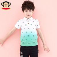 大嘴猴童装儿童男童短袖T恤夏装新款中大童polo衫休闲棉T恤半袖
