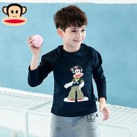 大嘴猴童装秋冬款韩版T恤男童圆领打底衫中大童棉长袖儿童上衣