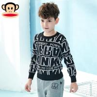 大嘴猴童装针织衫儿童毛衣男童秋装棉线衣休闲上衣韩版潮