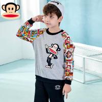 大嘴猴童装儿童针织衫卫衣男童春秋套头衫新款中大童上衣男外套潮