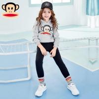 大嘴猴女童打底裤冬款外穿2018新款韩版加绒秋冬儿童宝宝打底裤女