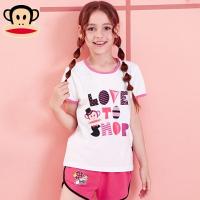 大嘴猴儿童短袖圆领夏季 女童T恤短袖中大童宝宝夏装棉童装女童