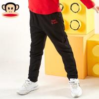 大嘴猴女童裤子中大童童装春秋装儿童运动裤休闲针织长裤