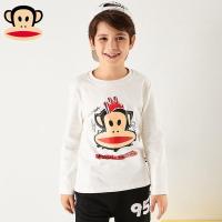 大嘴猴童装男童儿童长袖T恤 上衣春秋装新款棉长袖体恤男孩