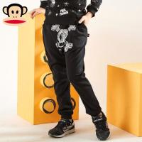 大嘴猴男童裤子中大童时尚长裤童装垮裤儿童休闲运动裤棉宽松裤子