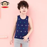 大嘴猴童装儿童男童背心T恤夏装新款中大童休闲童装男短袖棉