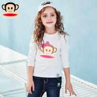 大嘴猴女童卫衣秋装2018新款潮中大童儿童套头衫上衣春秋中童装