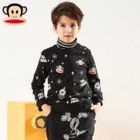 大嘴猴童装儿童春秋装圆领套头衫男童中大童休闲卡通卫衣潮