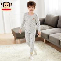 大嘴猴秋冬儿童保暖内衣棉男童女童秋衣秋裤宝宝睡衣棉毛衫套装