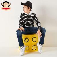 大嘴猴男童牛仔裤 2018年秋季新款 儿童中大童动感百搭潮流牛仔裤