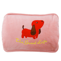 暖咖暖手宝 水晶绒电热水袋暖水袋贴身暖贴暖宝宝已注水 旺仔