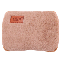 暖手宝 电热水袋暖水袋电热宝充电取暖器电暖器 智能防爆水电分离 一体兔毛绒款（长标）PG