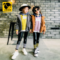 童装女童外套2018新款冬装中大童加厚毛绒上衣公主休闲长袖潮衣服