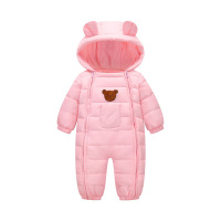 卡伴curbblan婴童服装儿童夹棉爬服童装男女通用儿童熊仔可爱夹棉保暖爬服