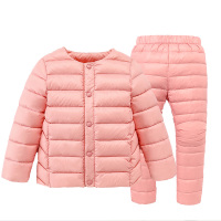卡伴（Curbblan）婴童服装儿童羽绒服百搭款童装儿童秋羽绒 羽绒内胆上衣+羽绒裤