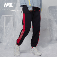 JPK19年秋冬 原创潮牌国宽松加大街头嘻哈黑色休闲长裤男卫裤
