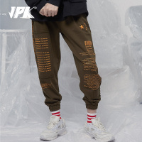 JPK19年秋冬 原创国潮牌中国长裤嘻哈爱国校园男士卫裤休闲裤