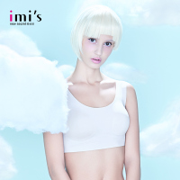 imis爱美丽女士内衣无钢圈背心式胸罩美背侧收调整型文胸