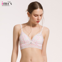 IMIS爱美丽 三角杯无钢圈文胸内衣女薄款胸罩夏季