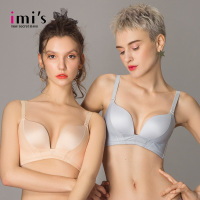 IMIS爱美丽女内衣 聚拢侧收副乳光面舒适聚拢文胸