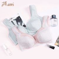 顶瓜瓜大码文胸 薄棉杯无钢圈 背心式肩带棉质内衣女无钢托顶呱呱