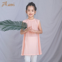 顶瓜瓜儿童睡裙夏季短袖女童公主睡裙纯棉女孩宝宝连衣裙薄款睡衣