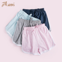 顶瓜瓜睡裤女夏短裤 亲子家居短裤 薄款舒适童裤弹力热裤休闲裤棉