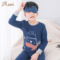 儿童内衣顶瓜瓜童装男童秋衣秋裤纯棉卡通男孩睡衣秋冬款7棉毛衫9