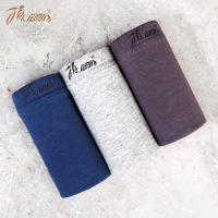 顶瓜瓜男士内裤棉 舒适透气排汗平角裤四角底裤中腰裤青年顶呱呱