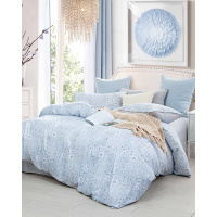 雅兰家纺天丝四件套亲肤夏季1.5米床单被套1.8m双人床上用品